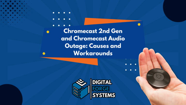 Chromecast 2nd Gen and Chromecast Audio Outage: Causes and Workarounds